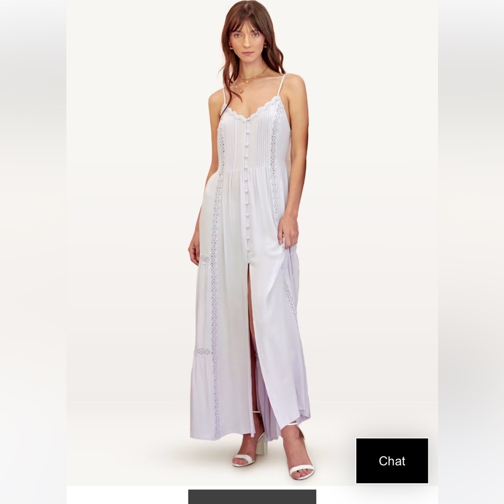 NWT - light purpleish maxi dress - NY&CO size small